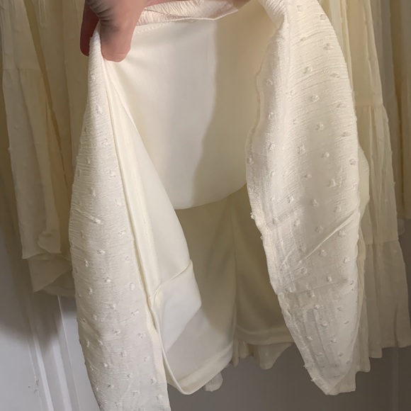 Adorable Cream/White Boho Dress - Picture 8 of 8